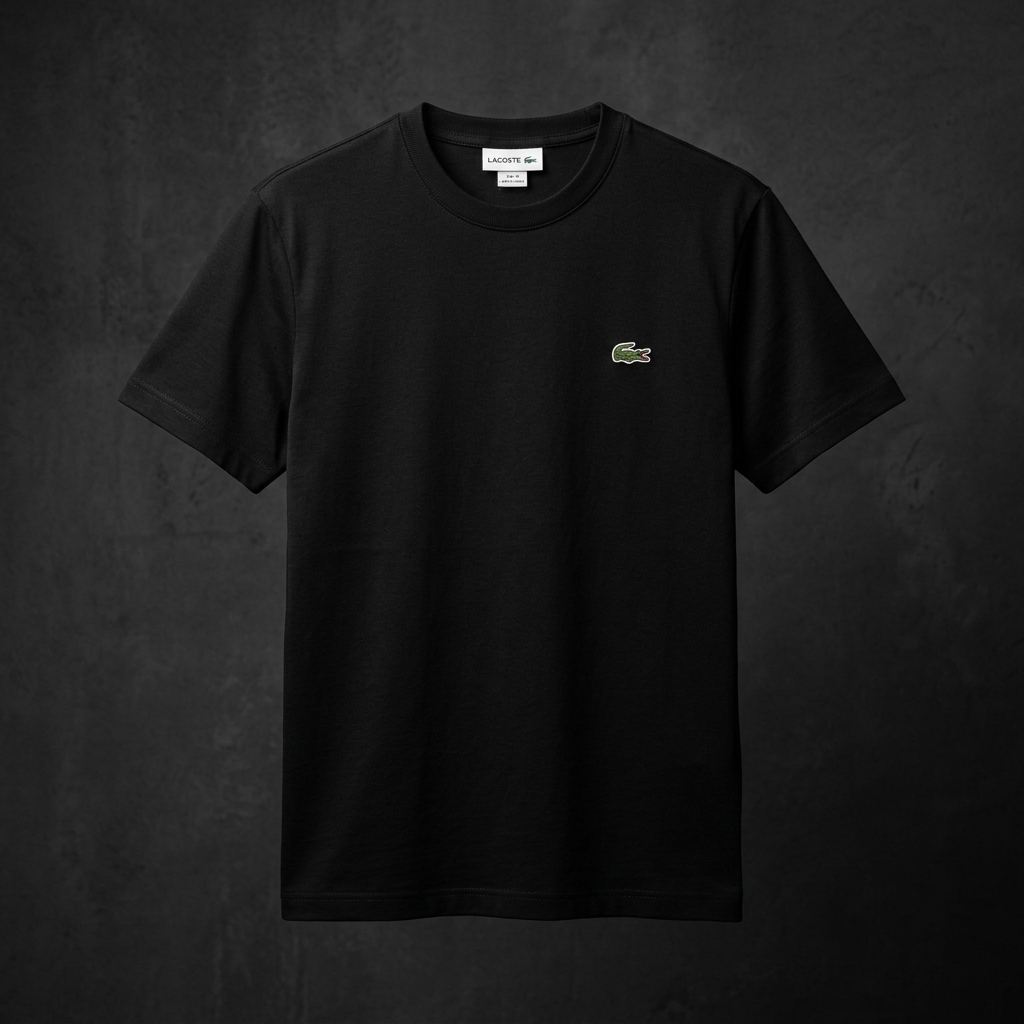 Camiseta Lacoste Classic Fit Preta