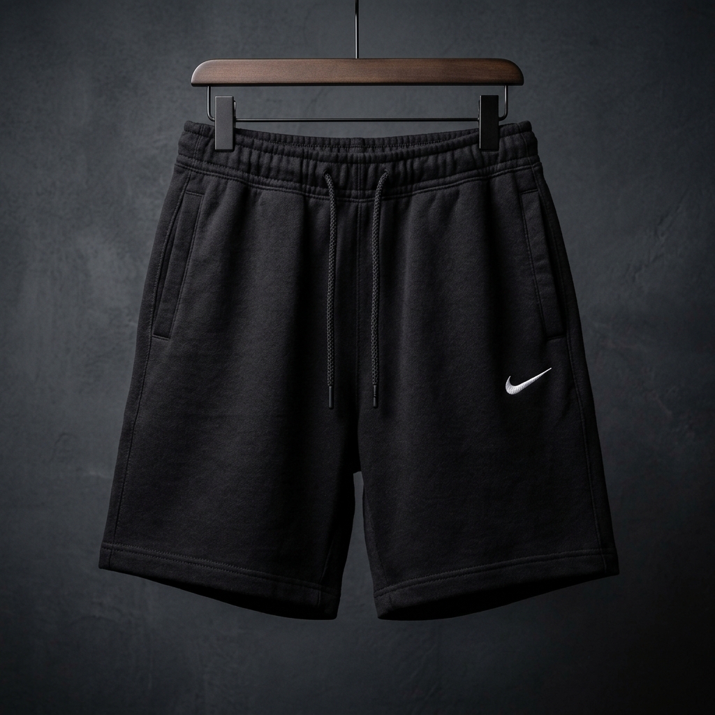 Shorts Nike Club Fleece Preto